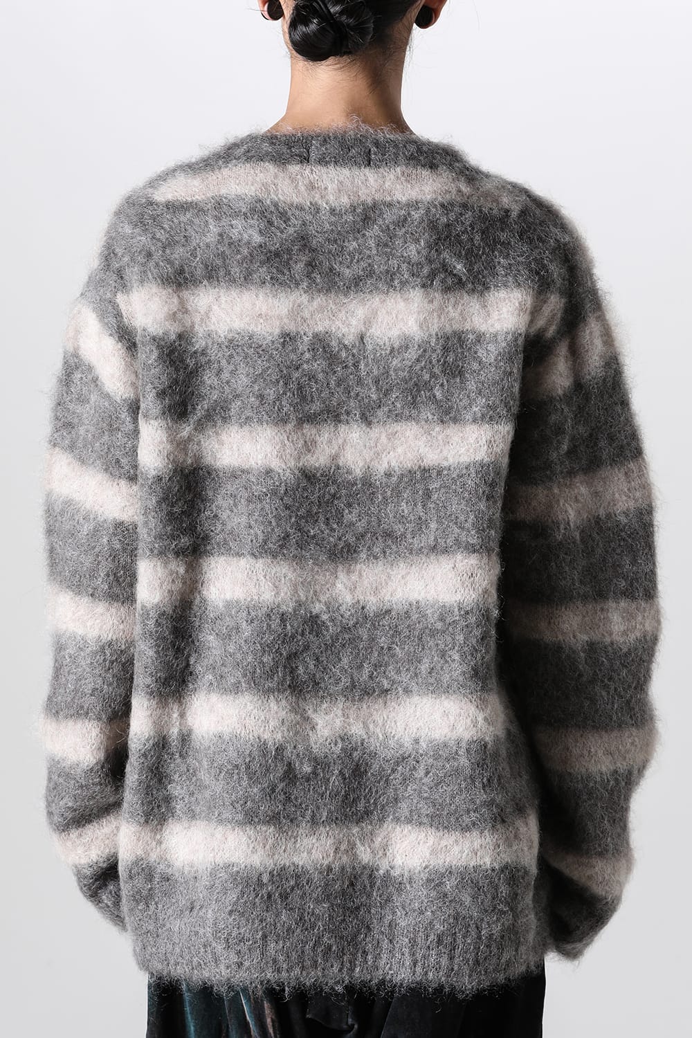 Round Neck Long Sleeve Knit Brown