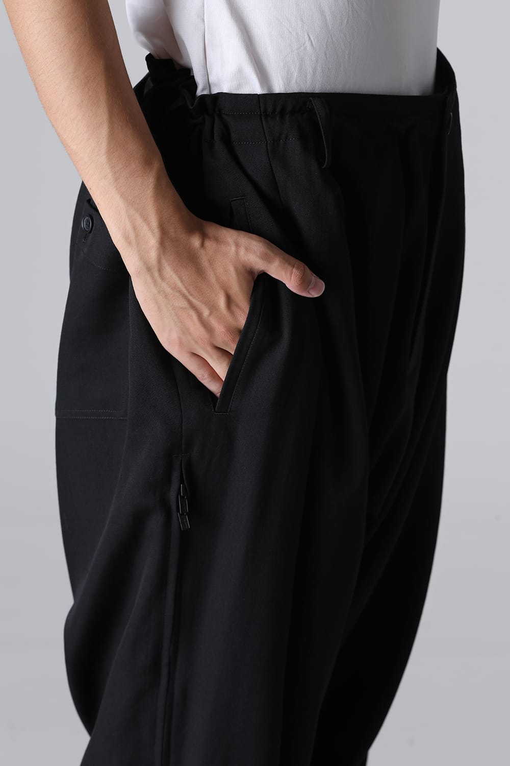 Side Gusset Draped Pants