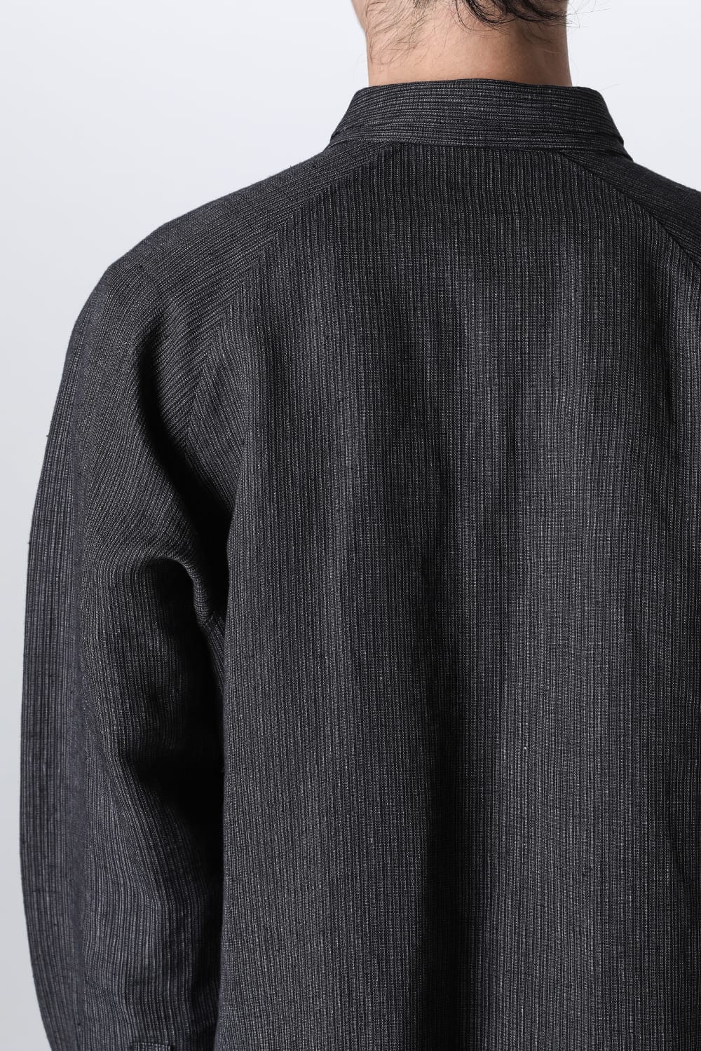 Double Collar Decorative Button Blouse