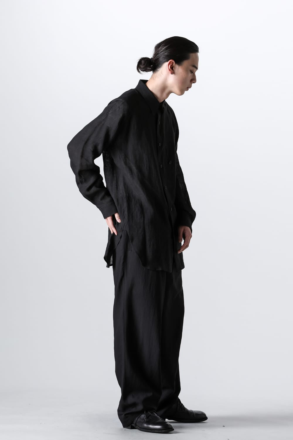 左二重襟 前立てブラウス