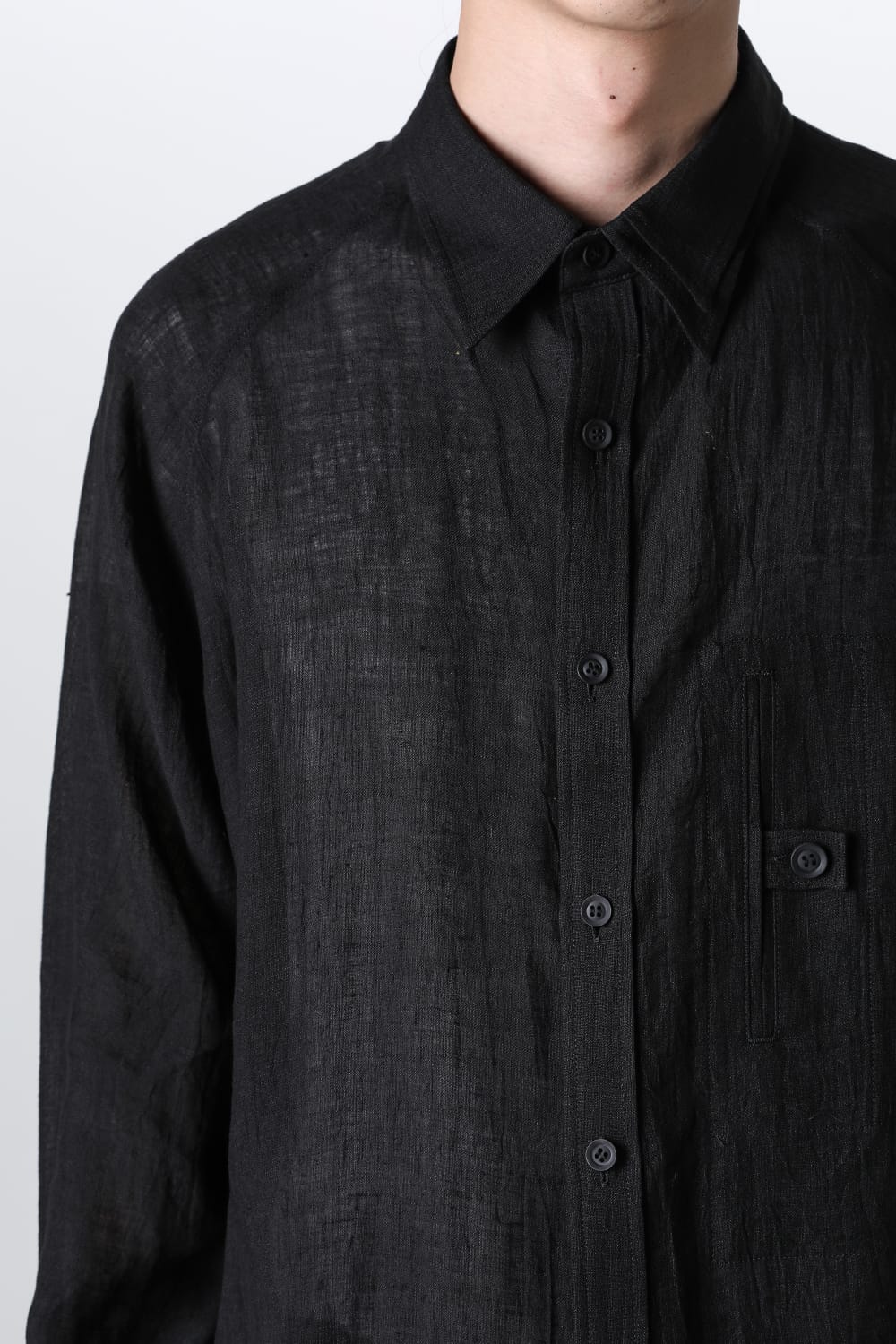 左二重襟 前立てブラウス