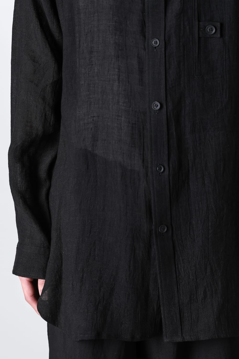 左二重襟 前立てブラウス