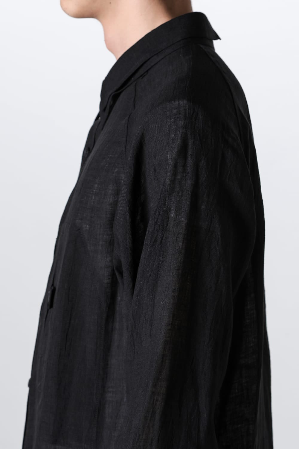 左二重襟 前立てブラウス