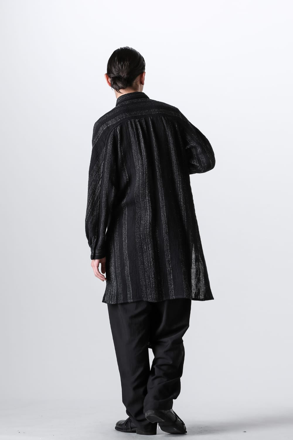 Hem Knot Stripe Blouse