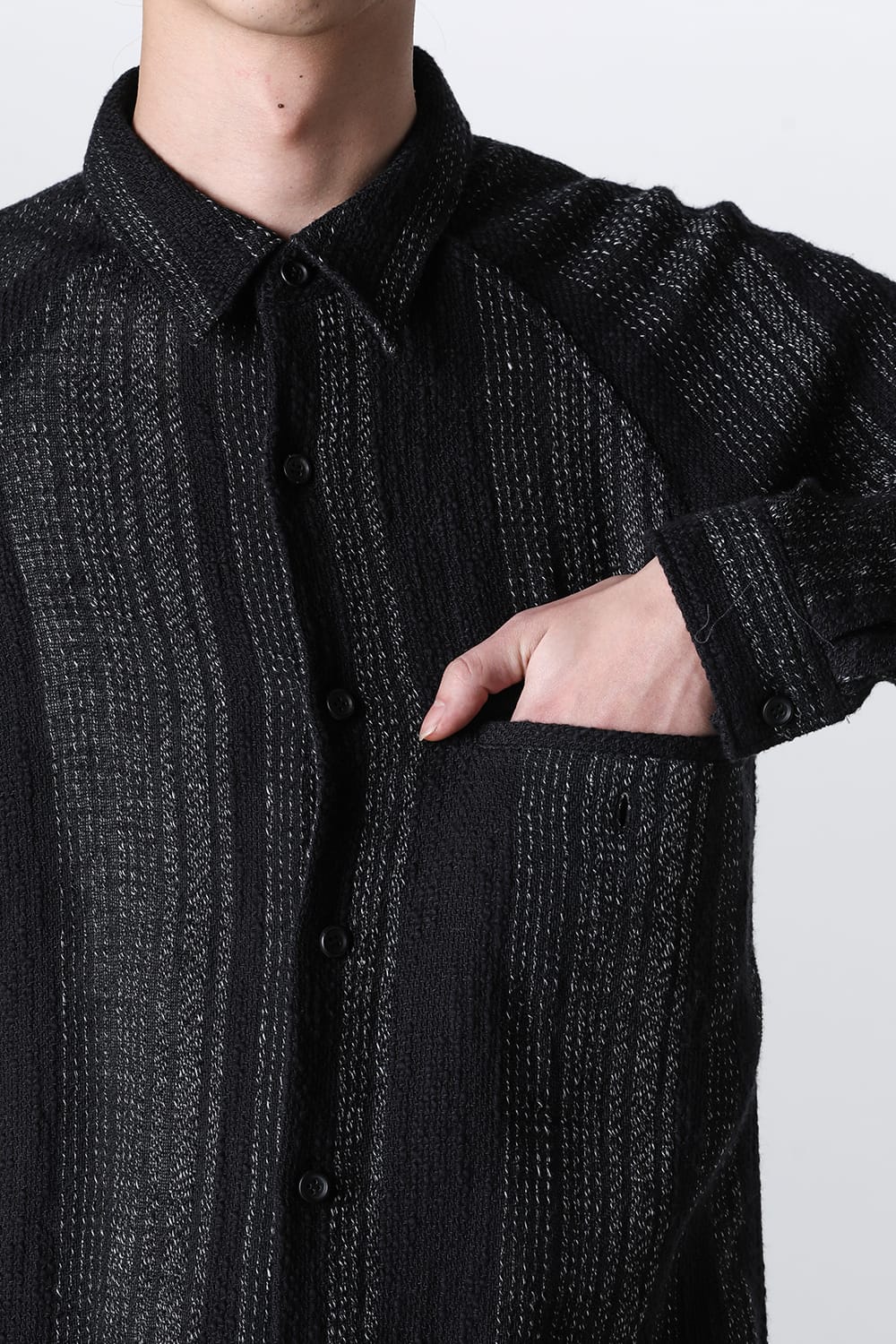 Hem Knot Stripe Blouse