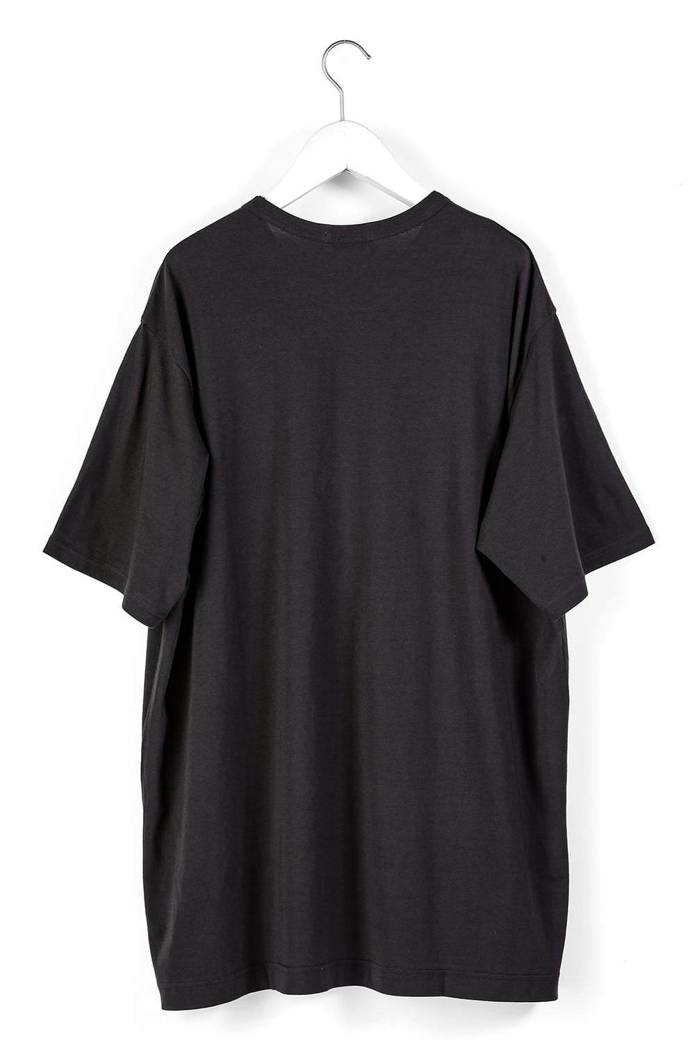 Crew Neck Short Sleeve T-Shirt  Charcoal