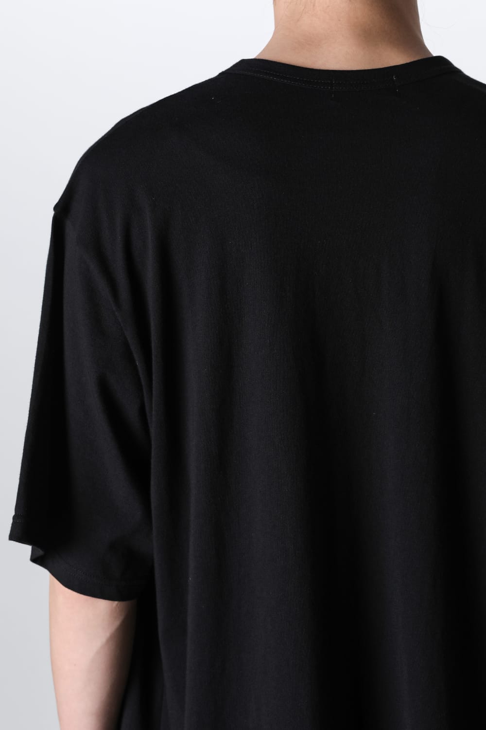 Crew Neck Short Sleeve T-Shirt Black