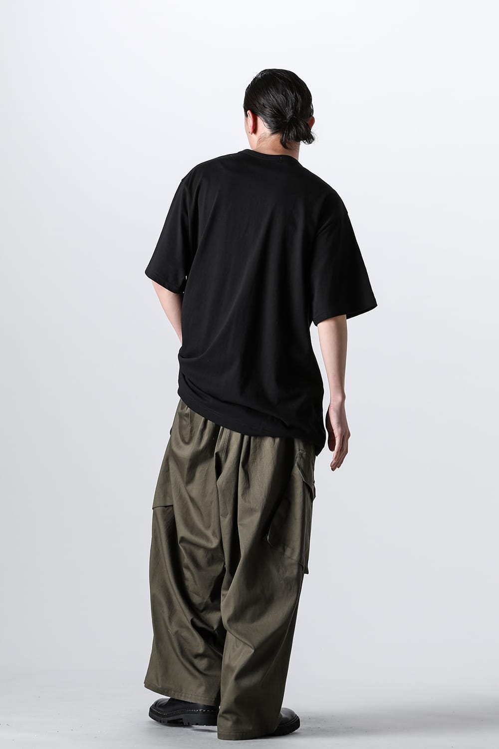 Crew Neck Short Sleeve T-Shirt Black