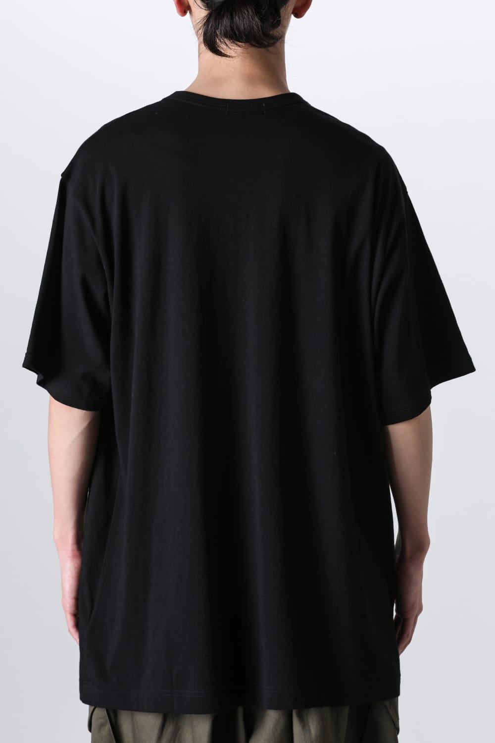 Crew Neck Short Sleeve T-Shirt Black