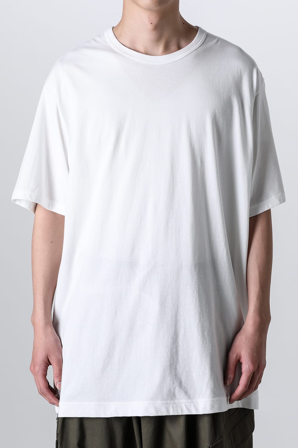 クルーネック ショートスリーブTシャツ Off White