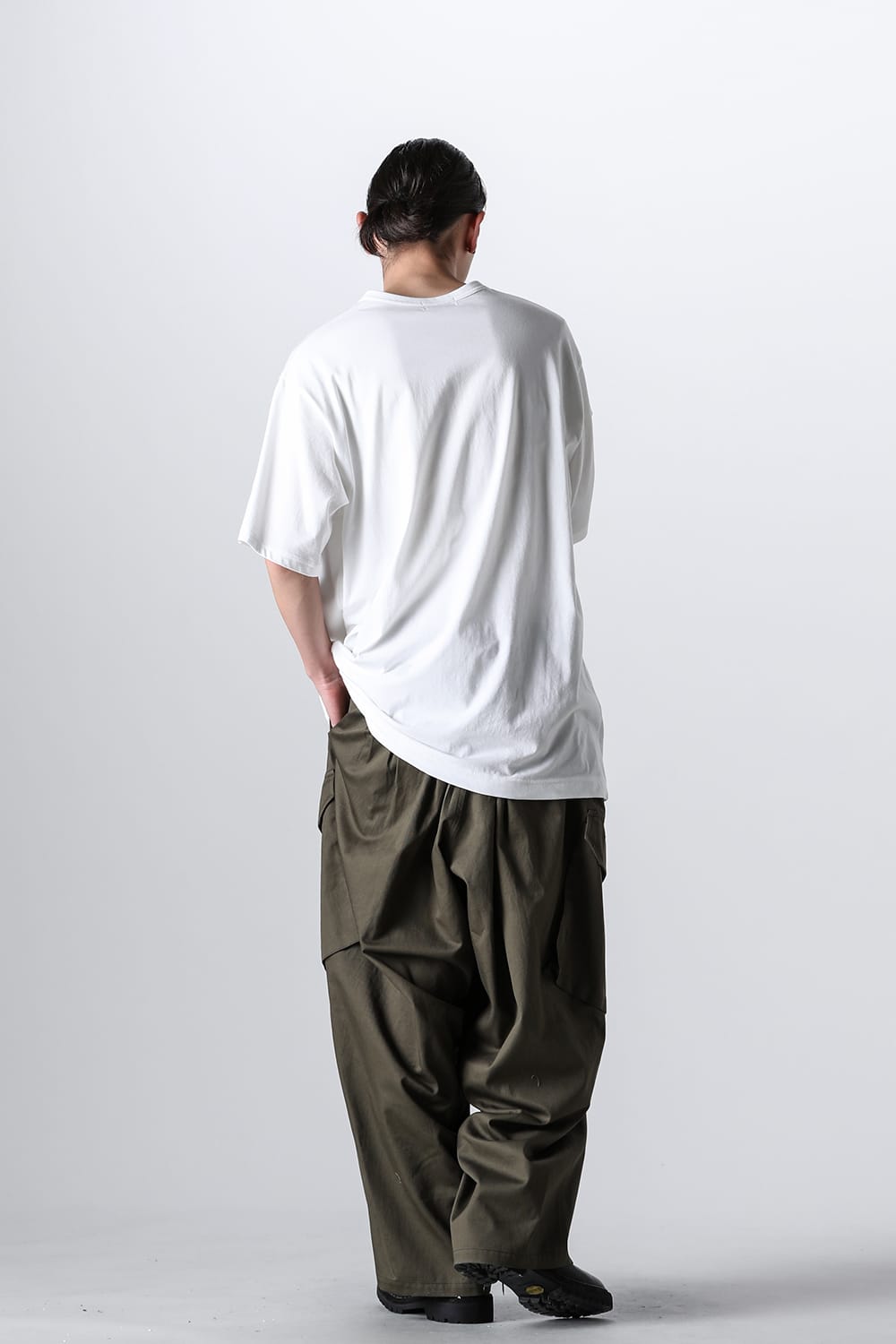 Crew Neck Short Sleeve T-Shirt Off White