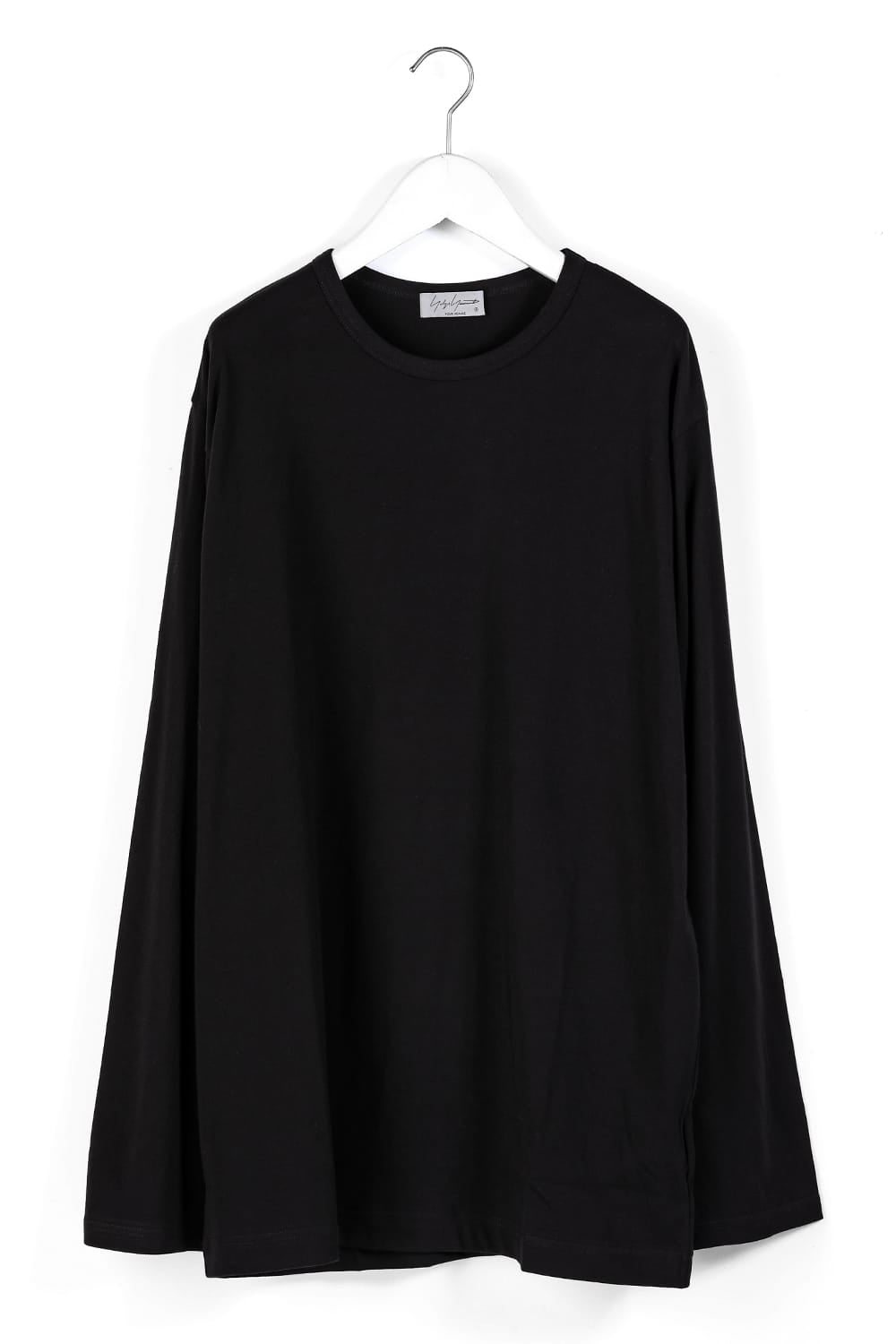 Crew Neck Long Sleeve T-Shirt Black