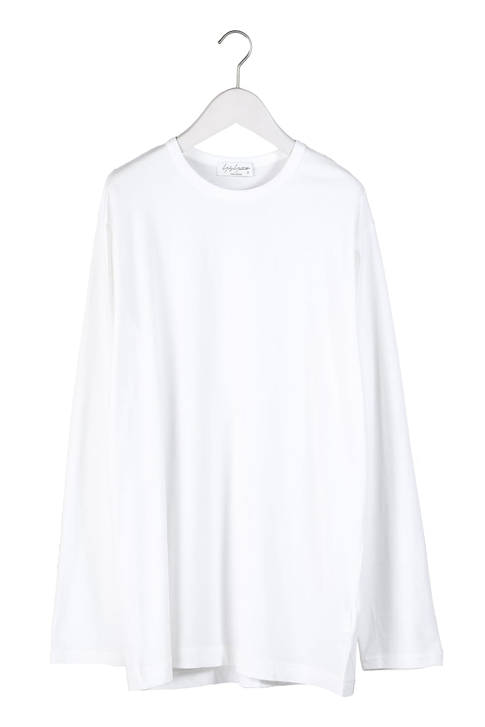 Crew Neck Long Sleeve T-Shirt Off White