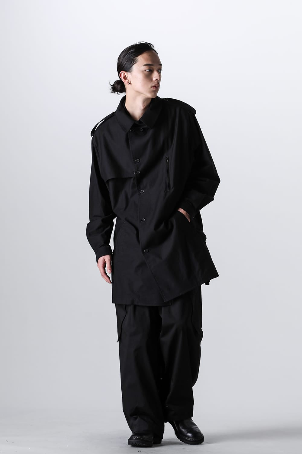 Trench Style Blouson