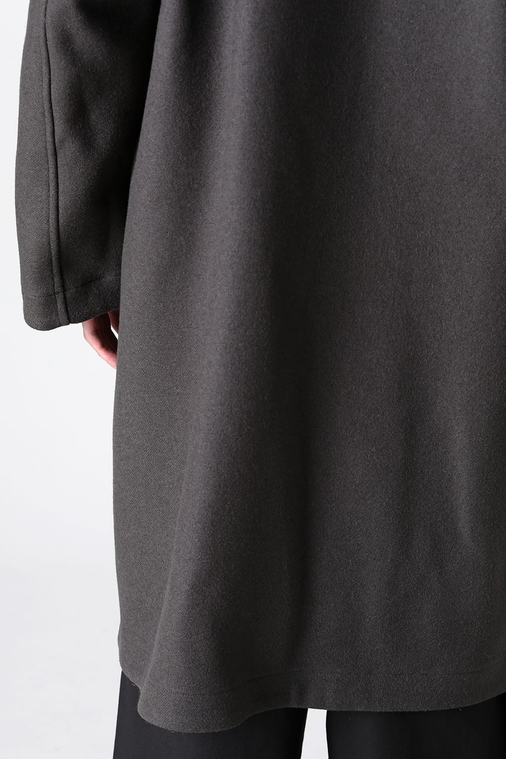 リバーシブル ショールカラーコート