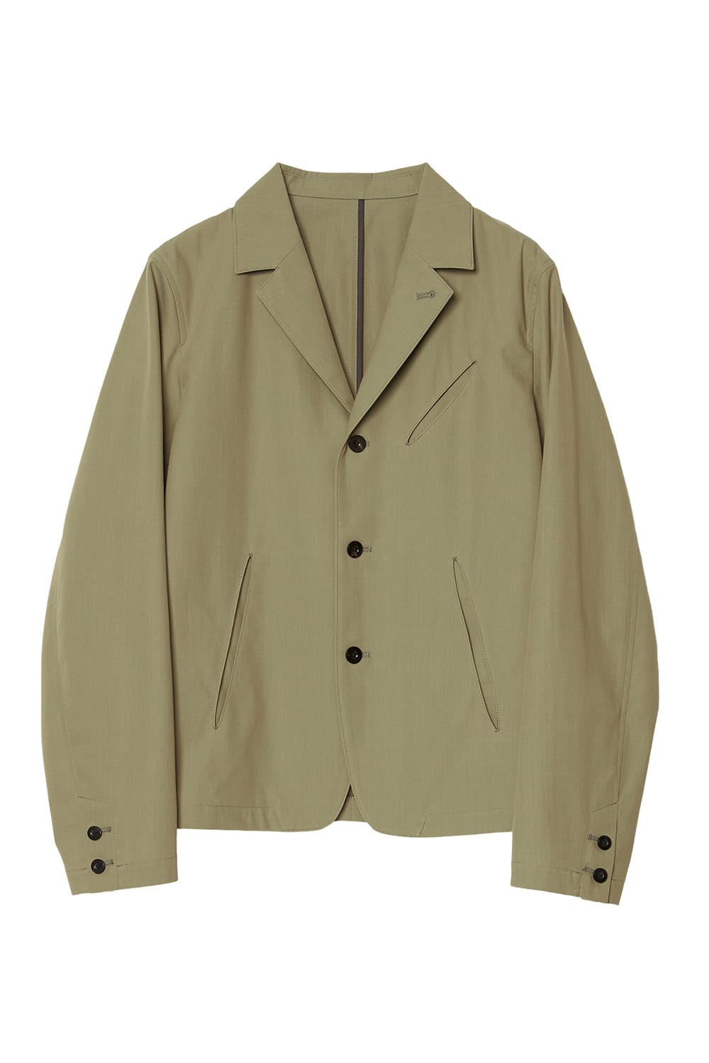 Slash Pocket Jacket Khaki