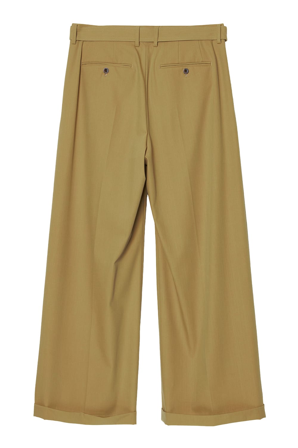 Belted Buggy Trousers  Camel