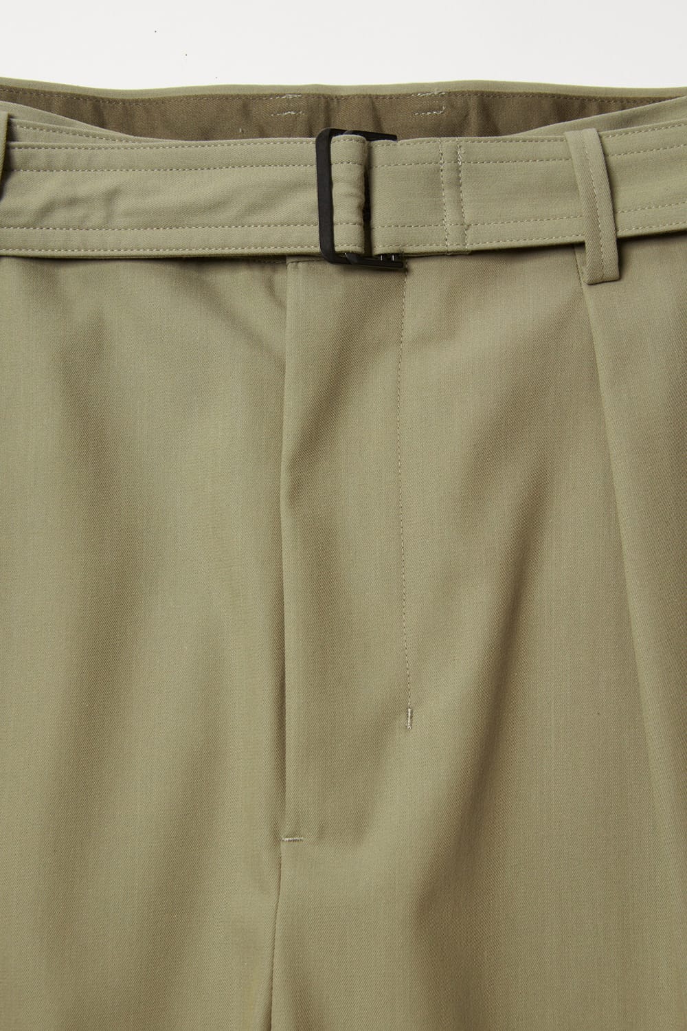 Belted Buggy Trousers  Khaki