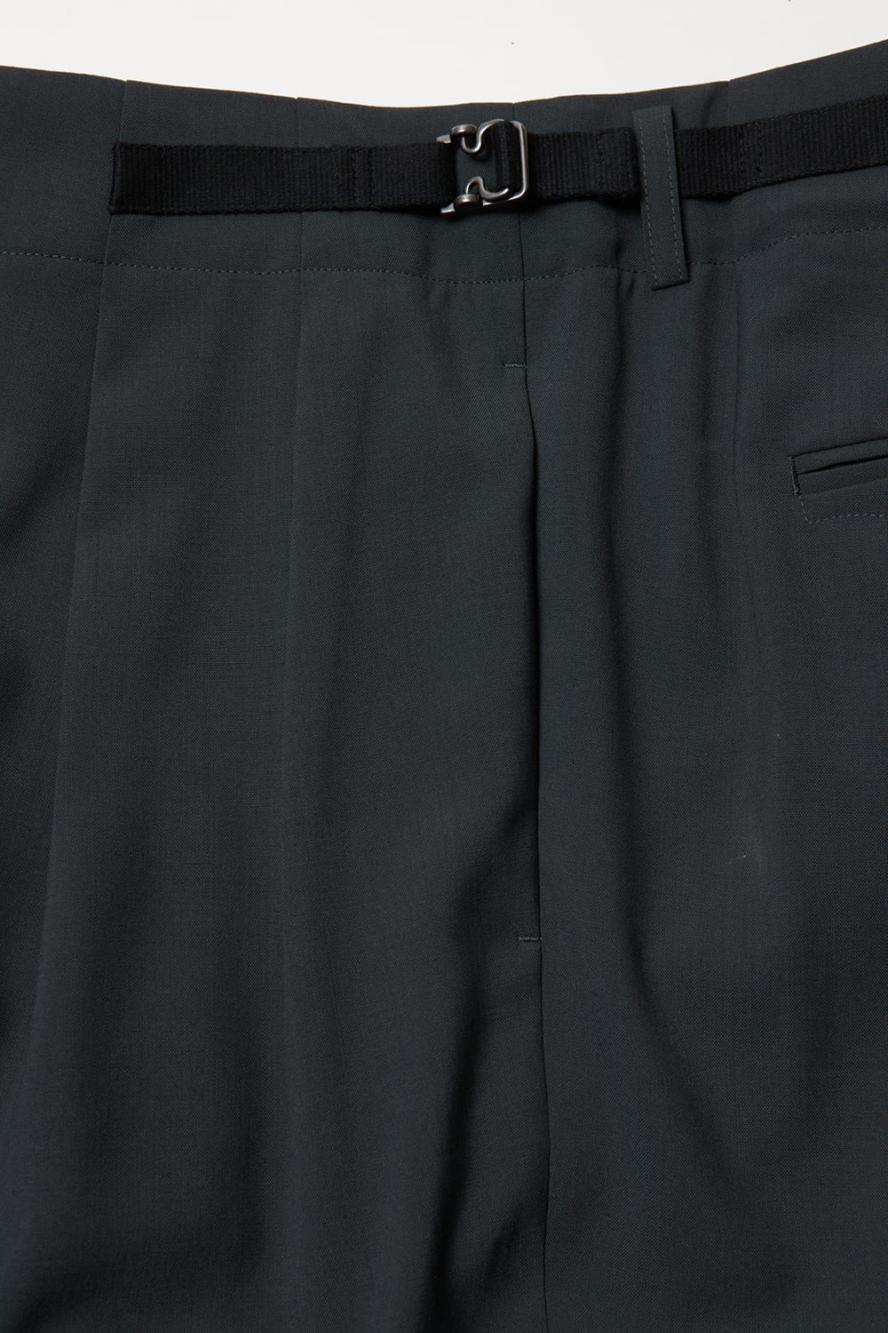 Two Tucks Tapered Trousers