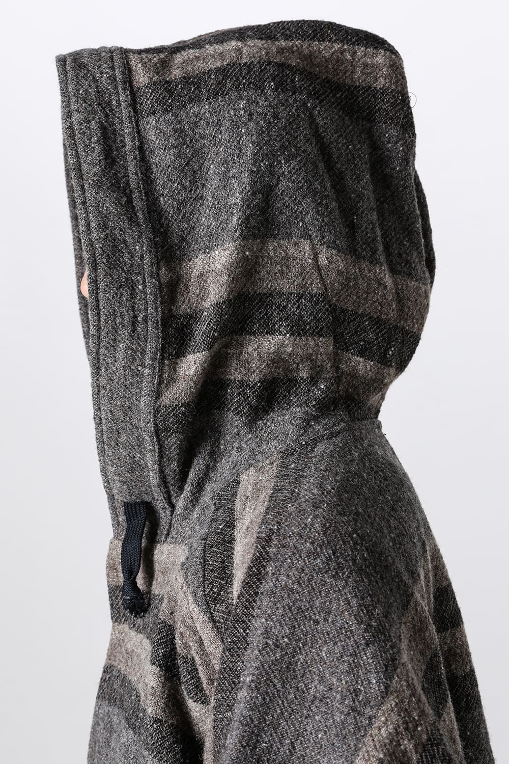 JACKET#54 Bold Stripe  Wool Cotton