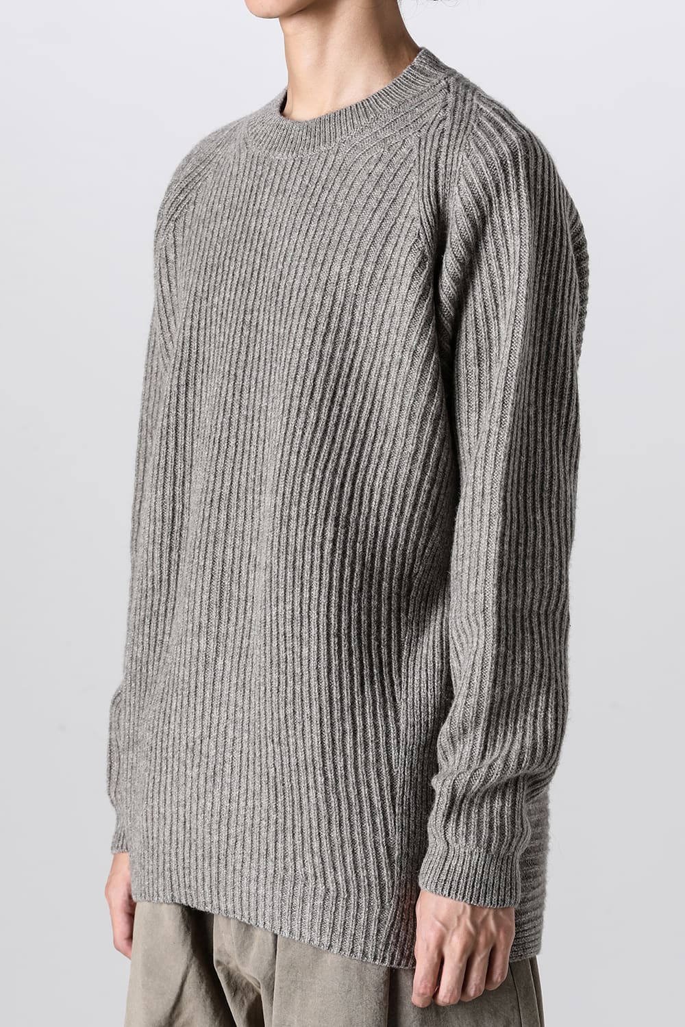 KNIT#42 Undyed Gray Yak