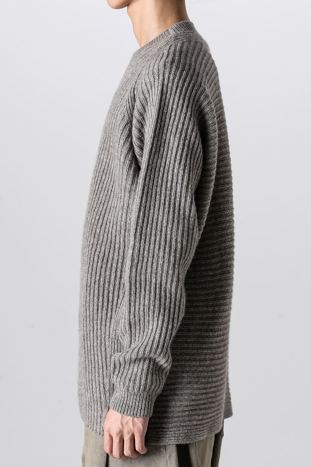 KNIT#42 Undyed Gray Yak