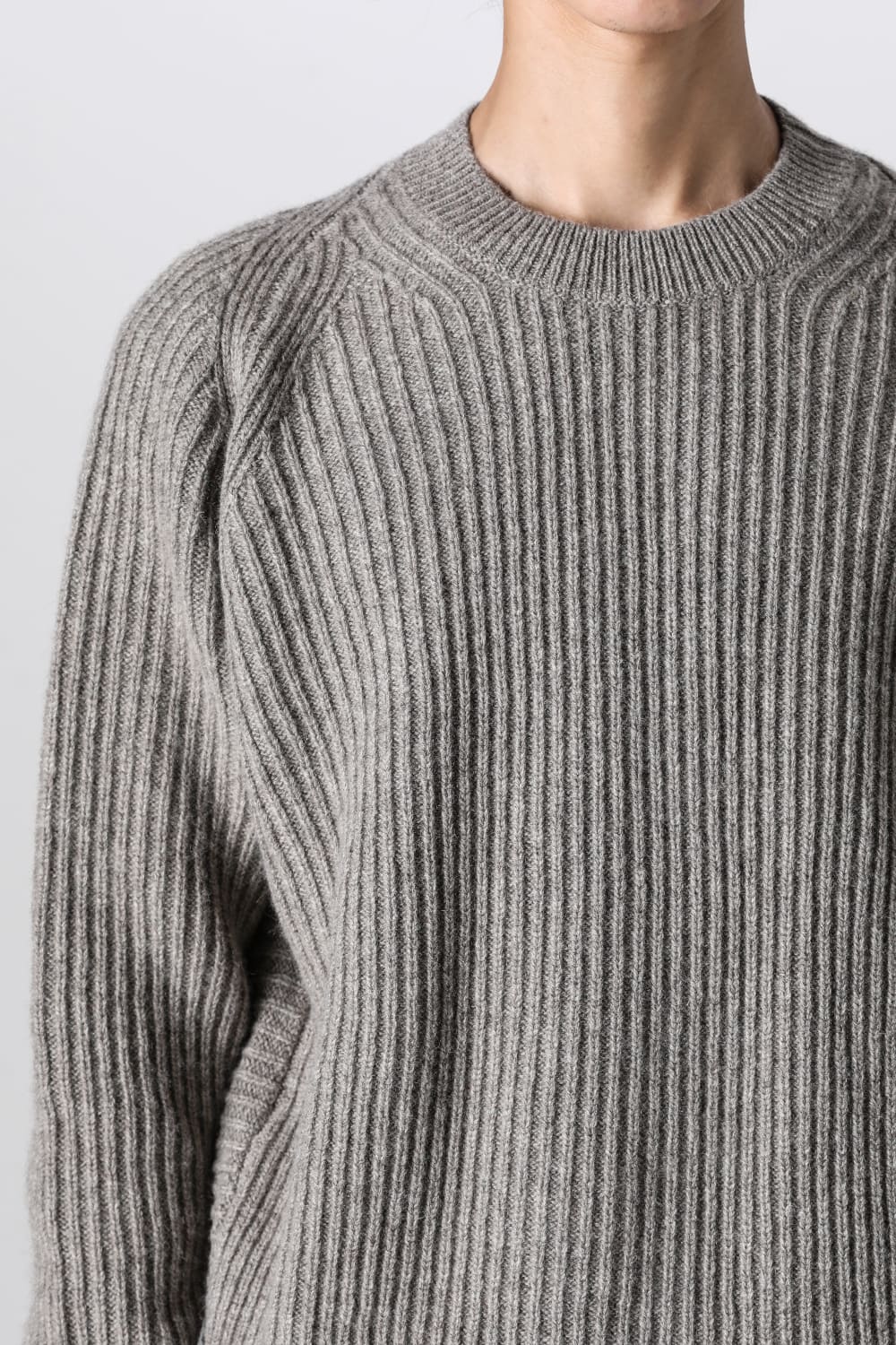 KNIT#42 Undyed Gray Yak