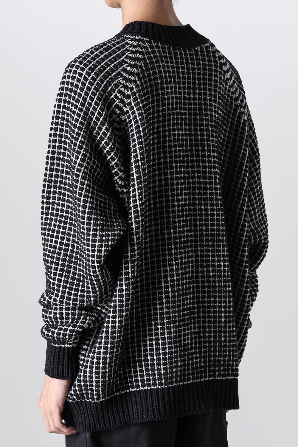 KNIT#60 Pitch Black Natural Lalin