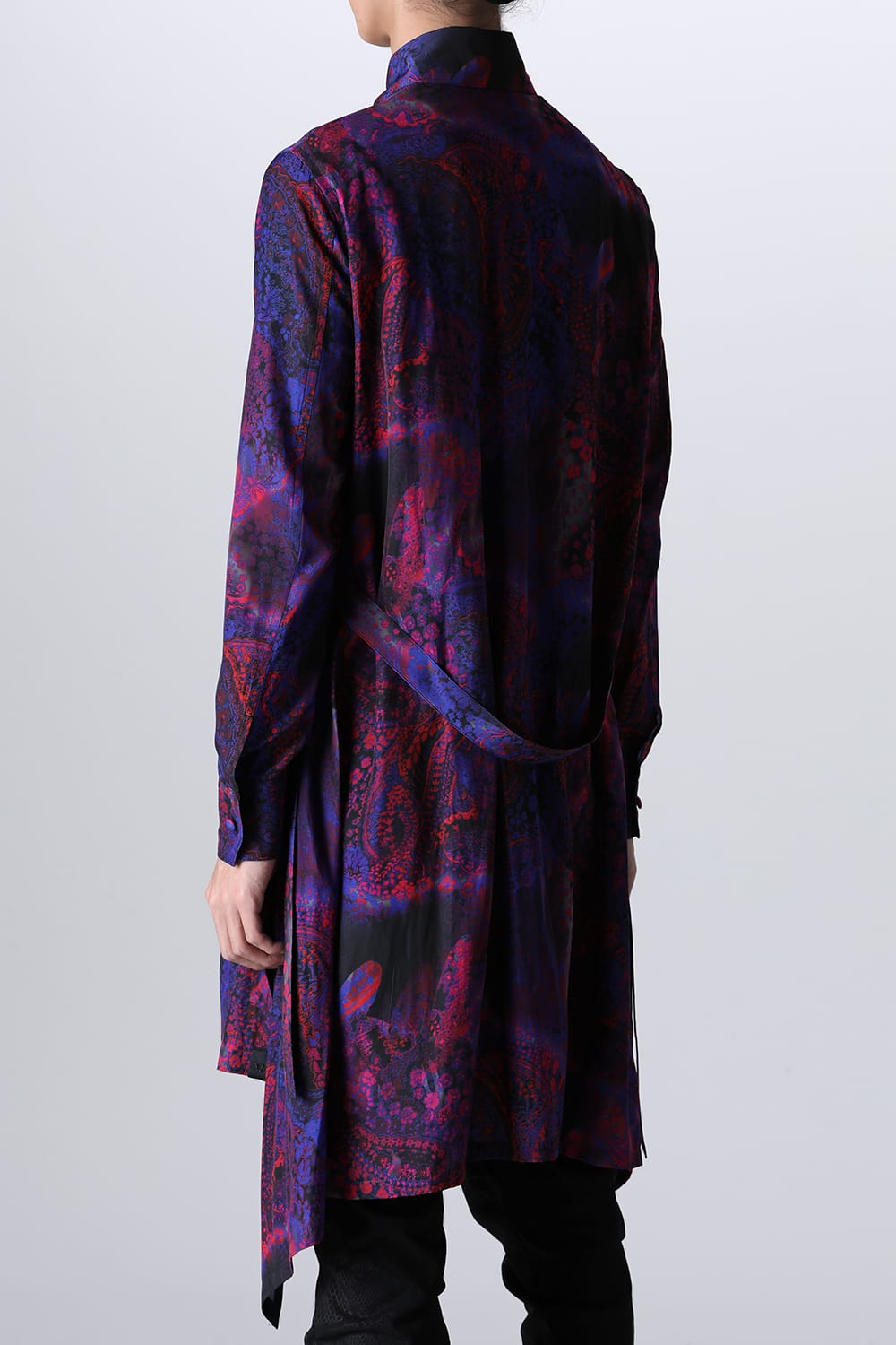 Paisley Print Flare Long Shirt