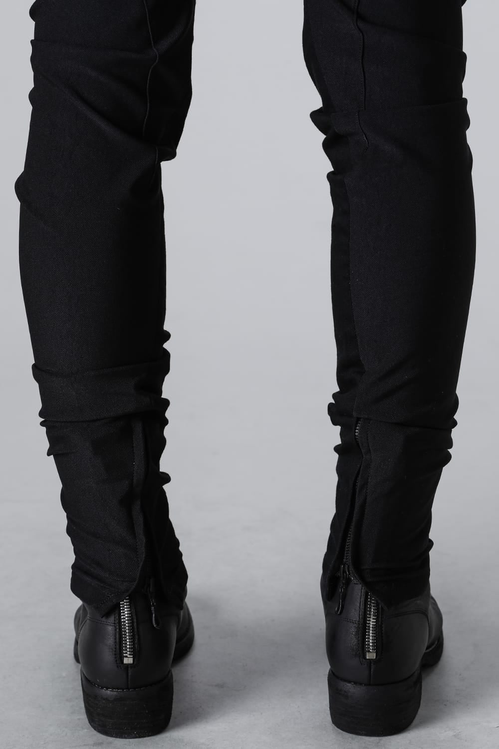 Denim & High Tension Jersey Combination Curve Pants