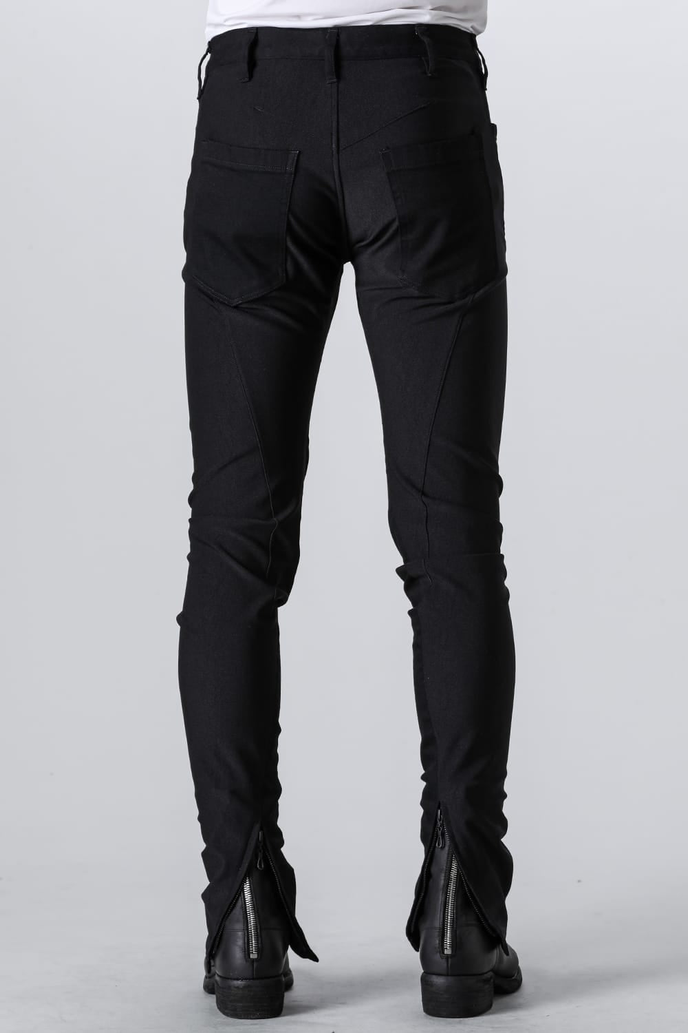 Denim & High Tension Jersey Combination Curve Pants