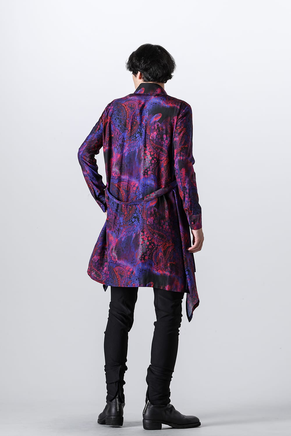 Denim & High Tension Jersey Combination Curve Pants