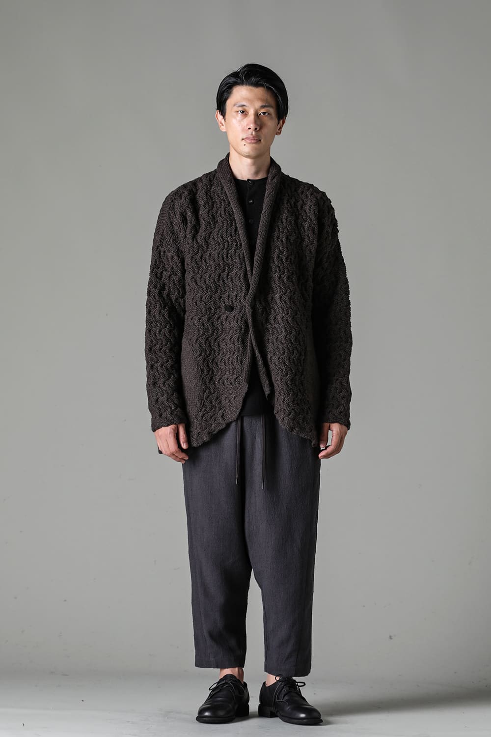 Hand made knit wool Chocolate