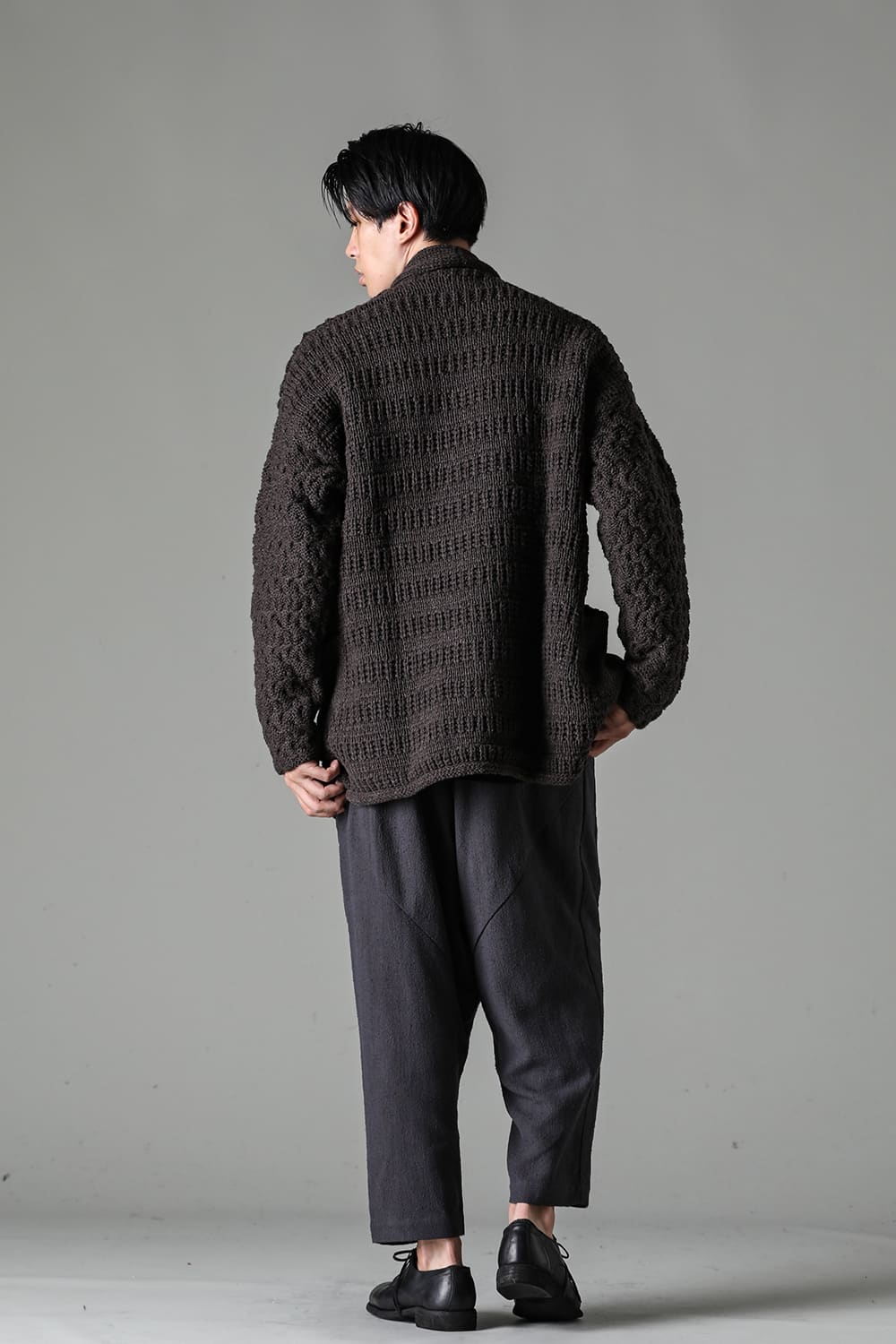 Hand made knit wool Chocolate