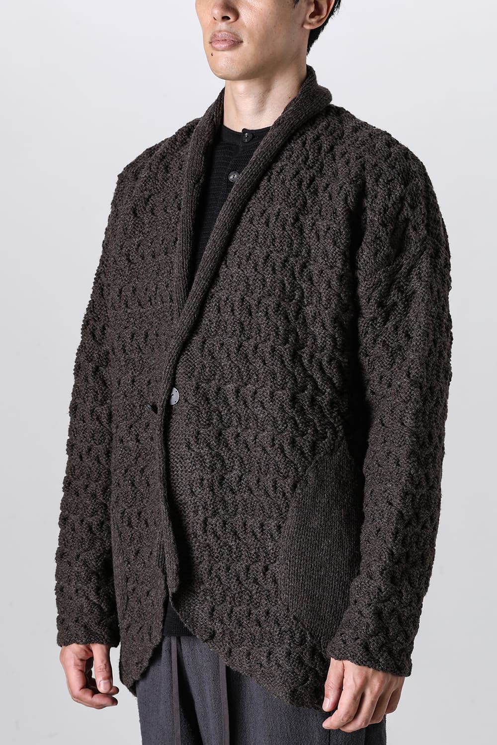 Hand made knit wool Chocolate