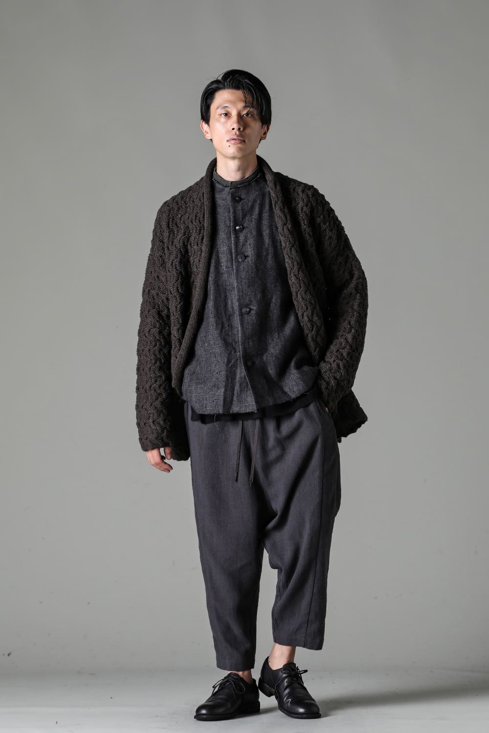 Hand made knit wool Chocolate