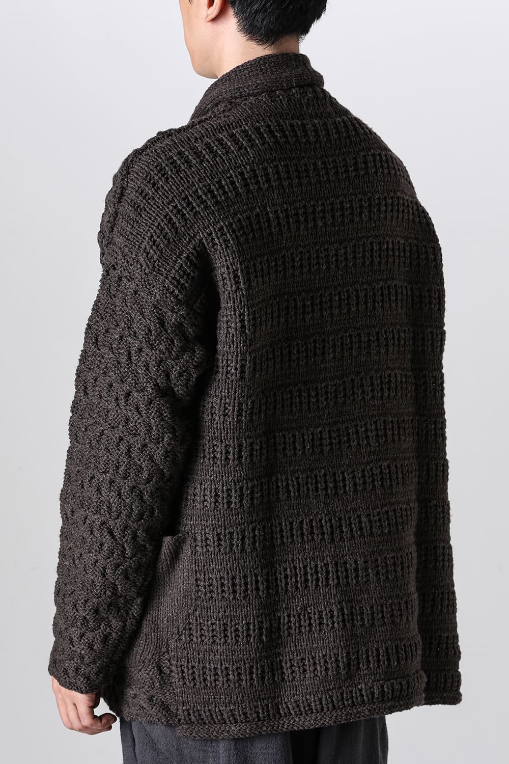 Hand made knit wool Chocolate