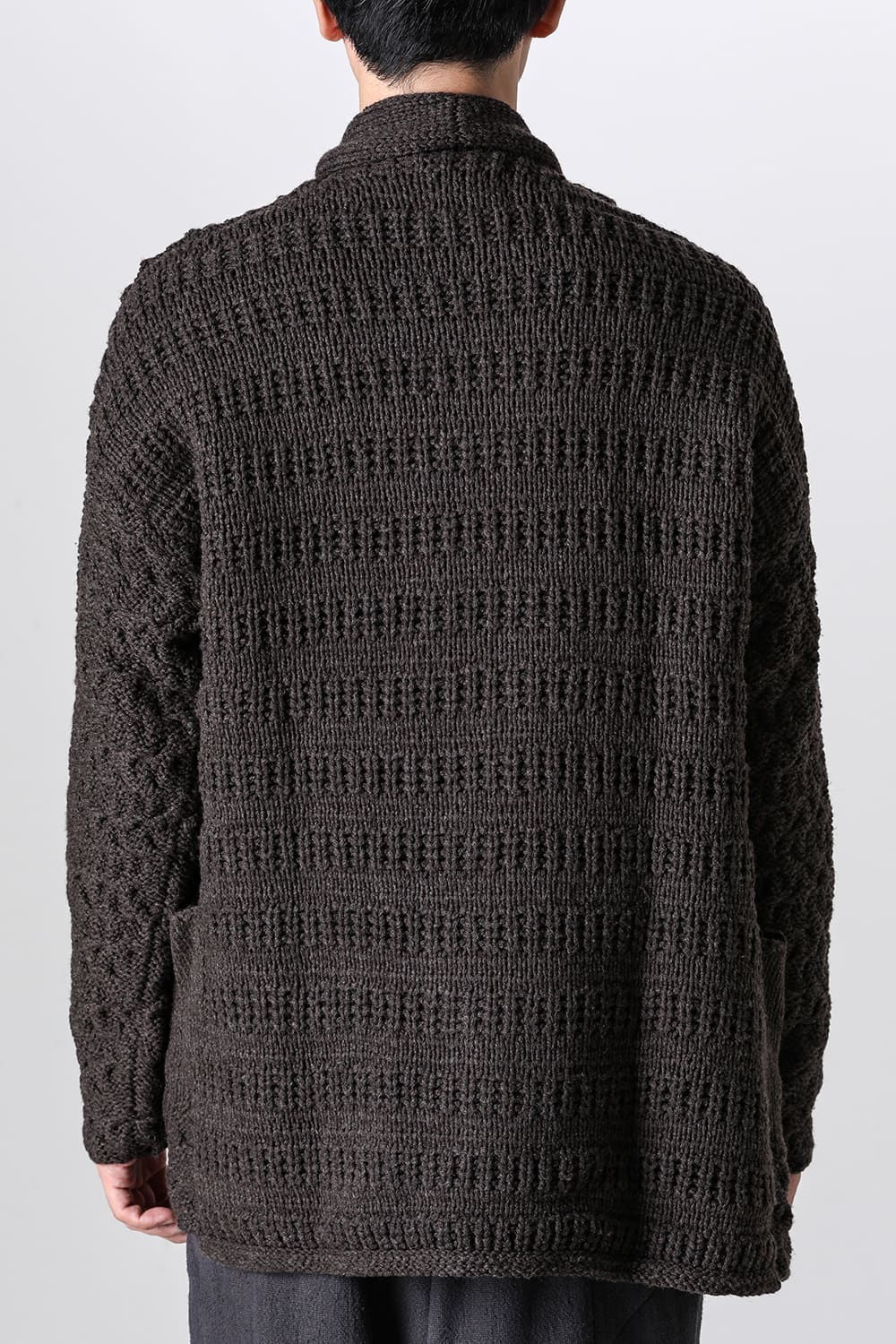 Hand made knit wool Chocolate