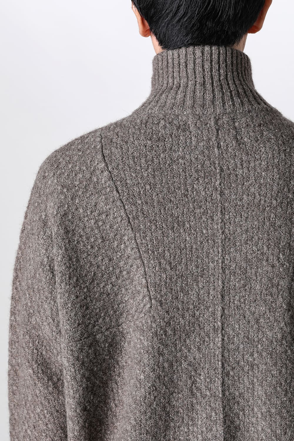 Knit jacket yak wool