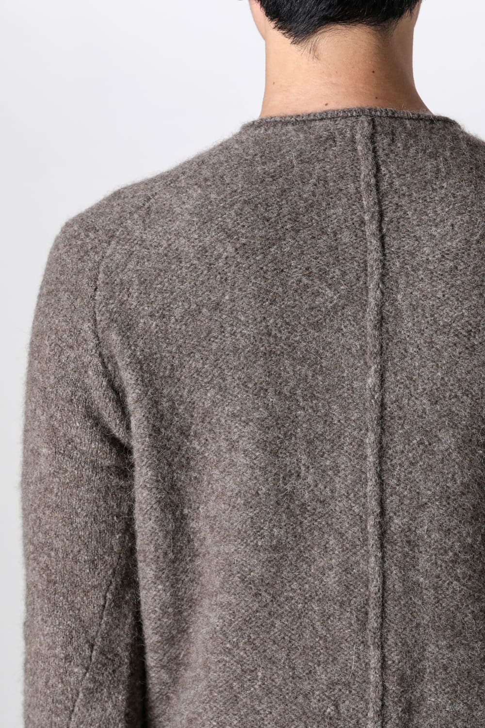 Knit long sleeve yak wool