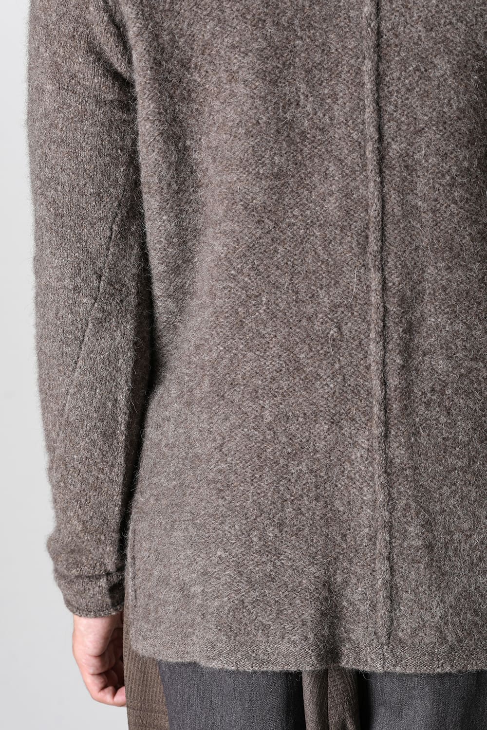 Knit long sleeve yak wool