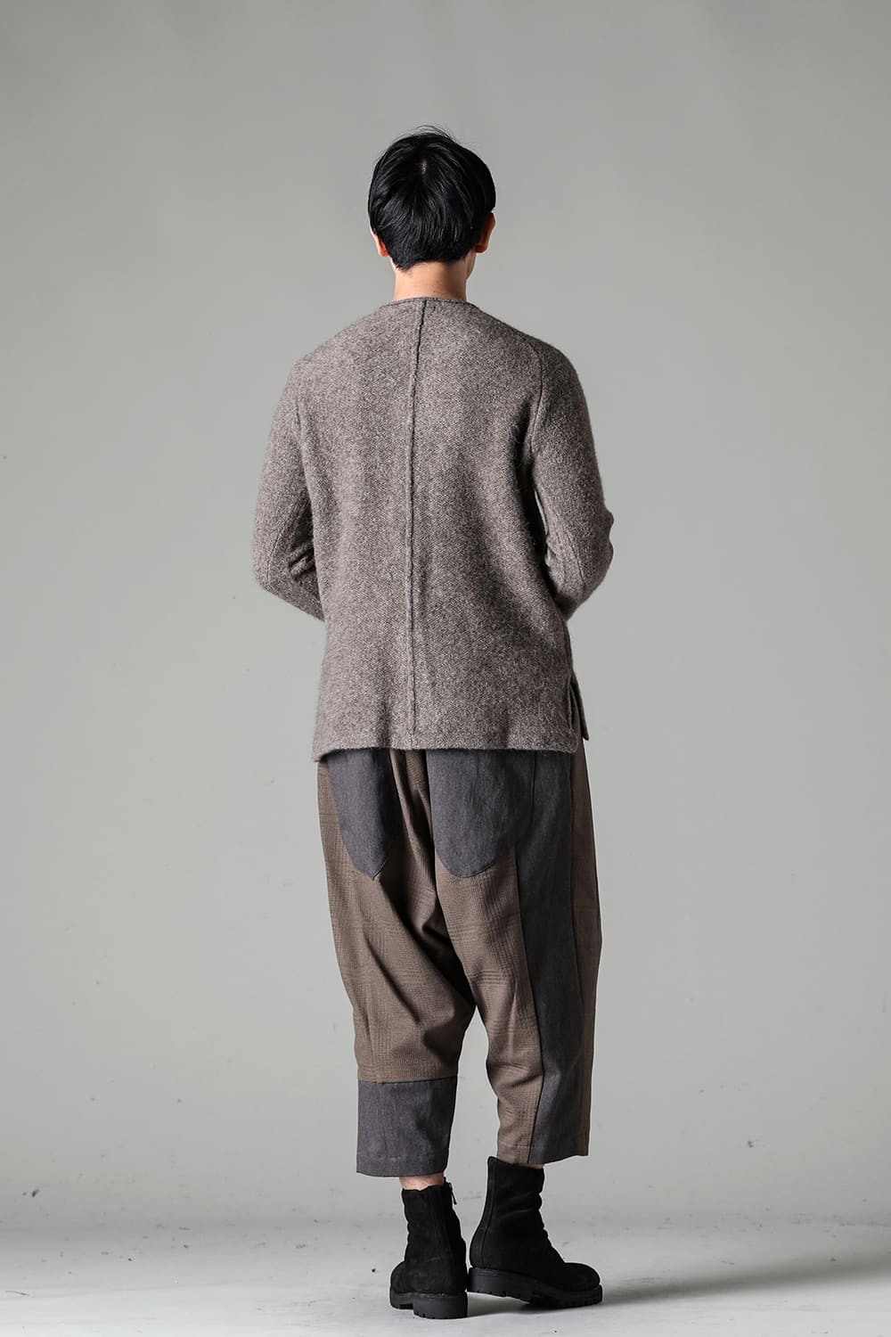 Knit long sleeve yak wool