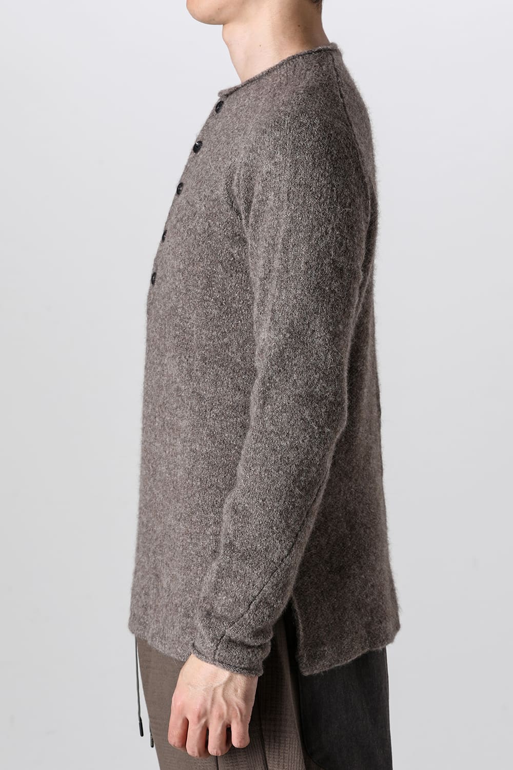 Knit long sleeve yak wool