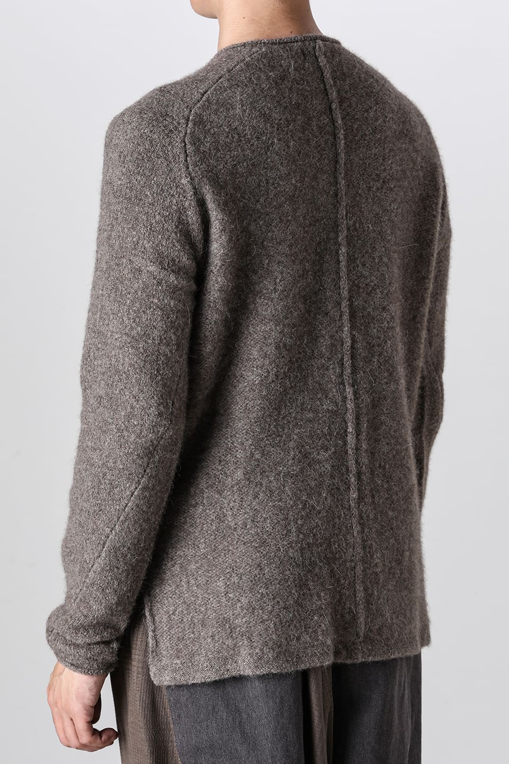 Knit long sleeve yak wool