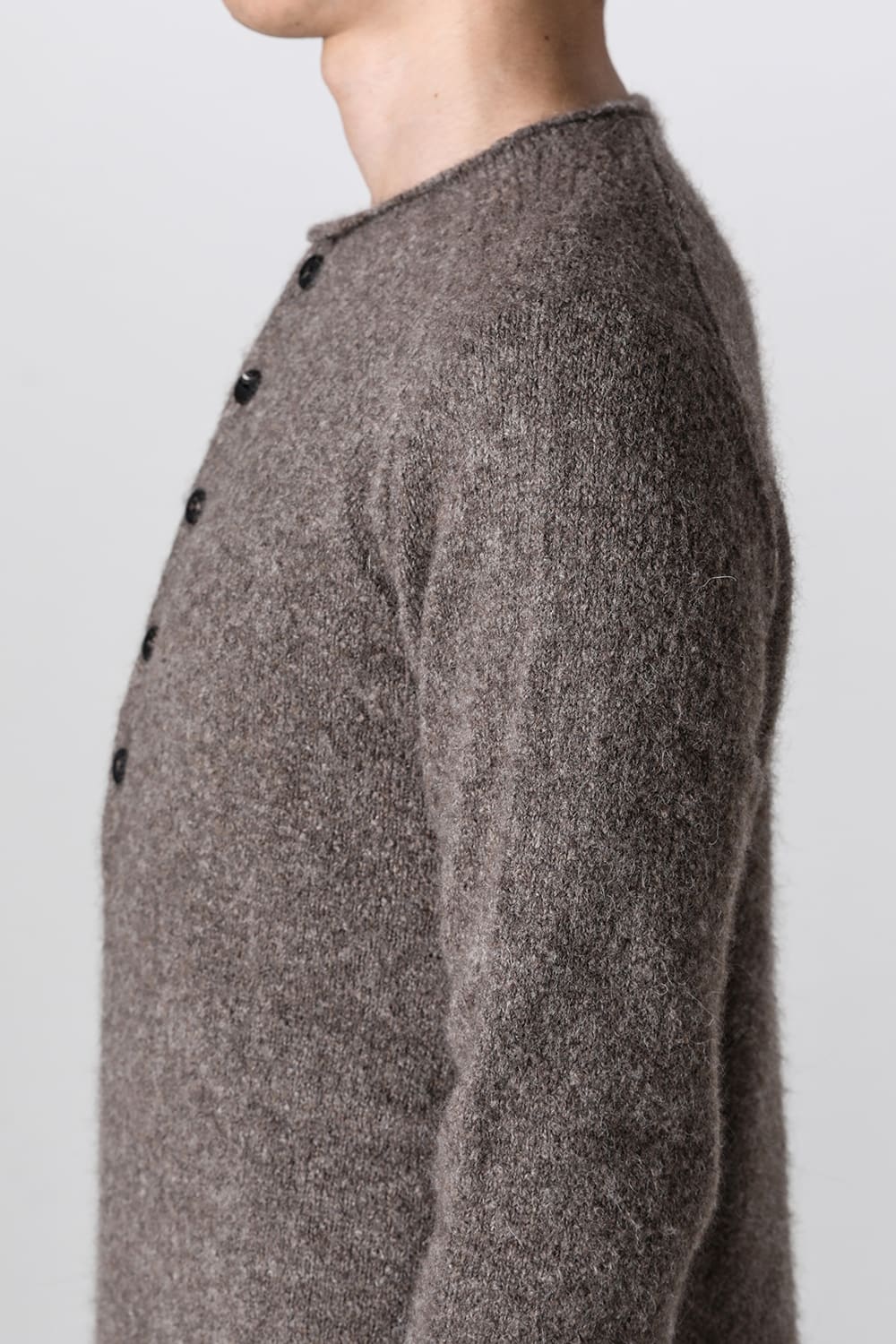 Knit long sleeve yak wool