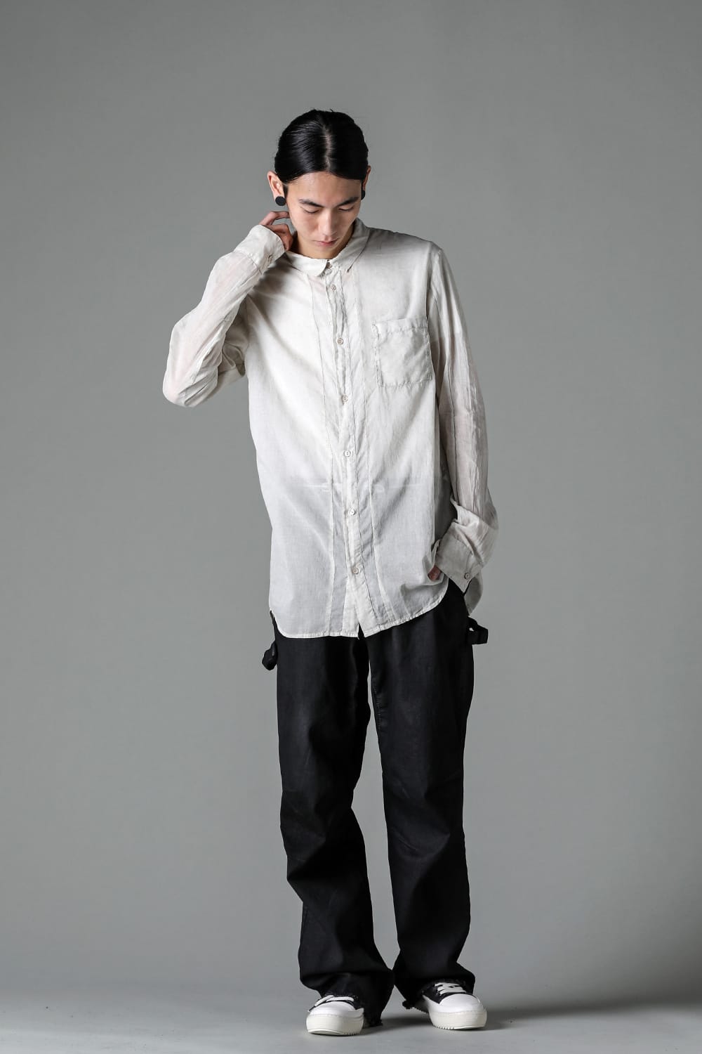 HOLLOW COLLAR SHIRT MOON