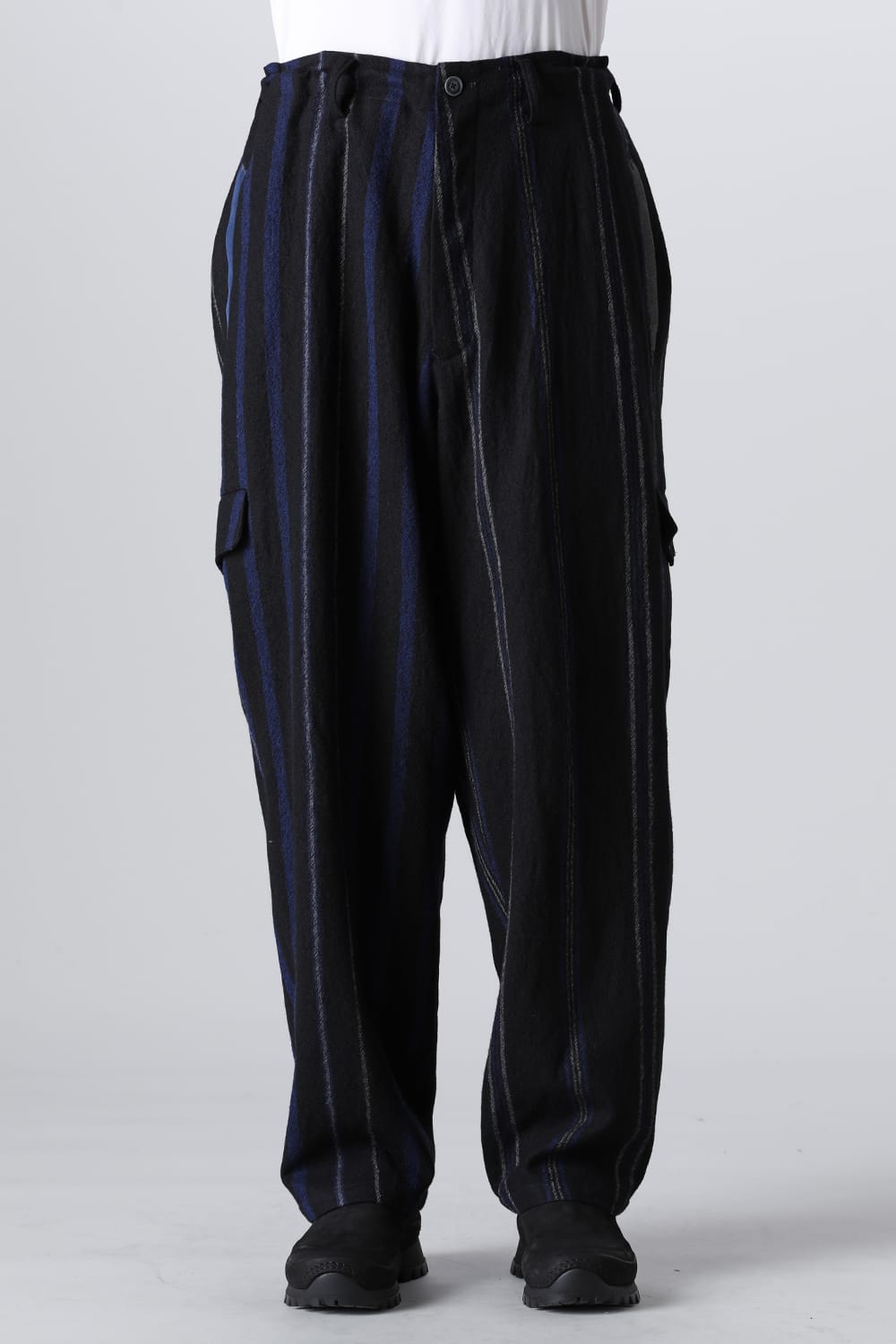 Zigzag Stitch Straight Pants