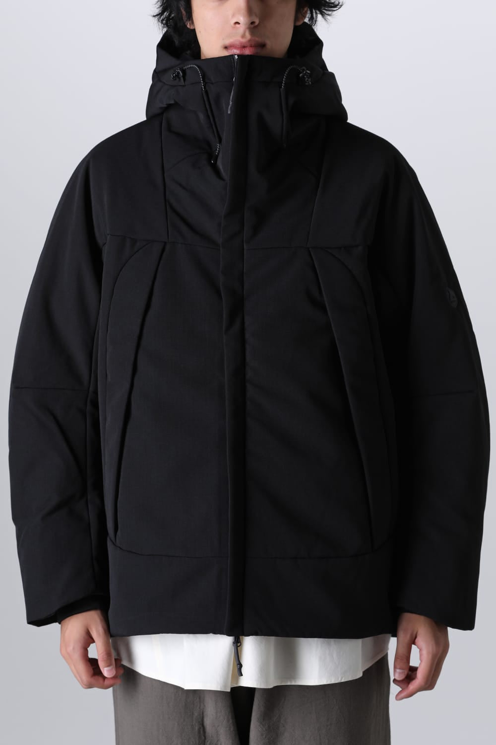 Heating Hooded Blouson Black