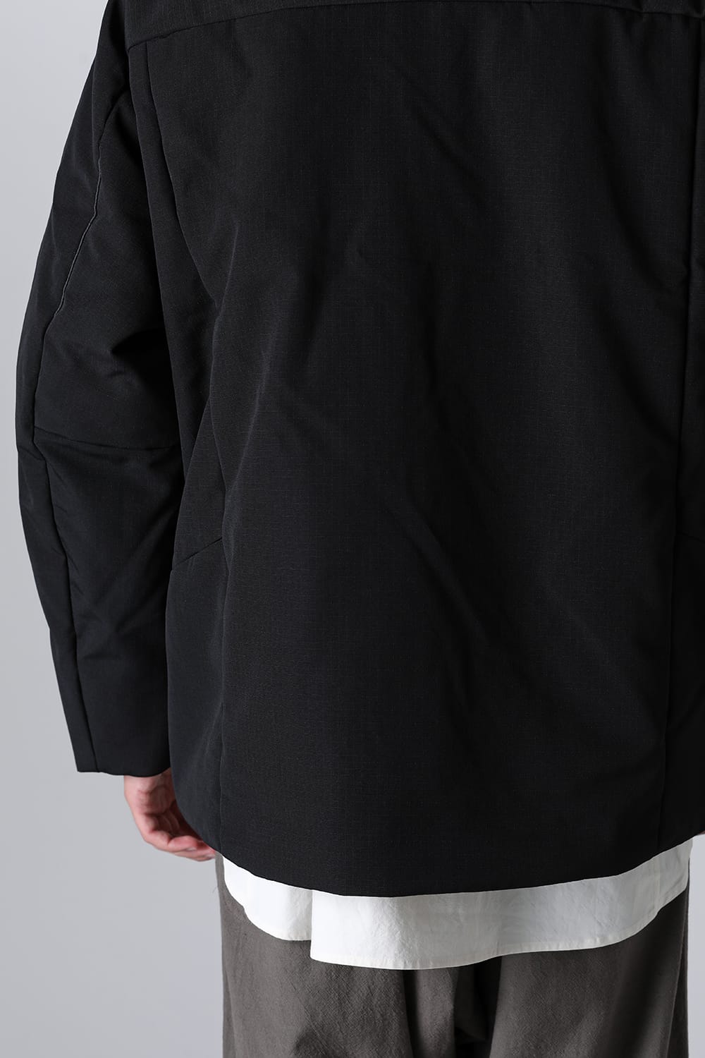Heating Hooded Blouson Black