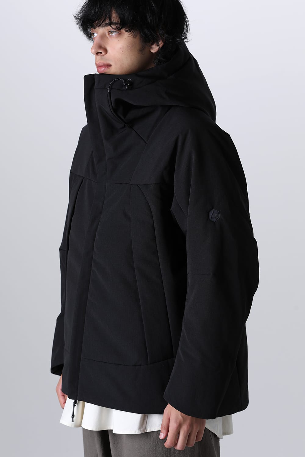 Heating Hooded Blouson Black